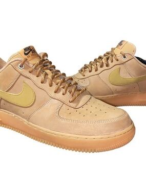 Nike Air Force 1'07 WB Flax Wheat Gum Men's Size 12 CJ9179-200 Without Box #3OC